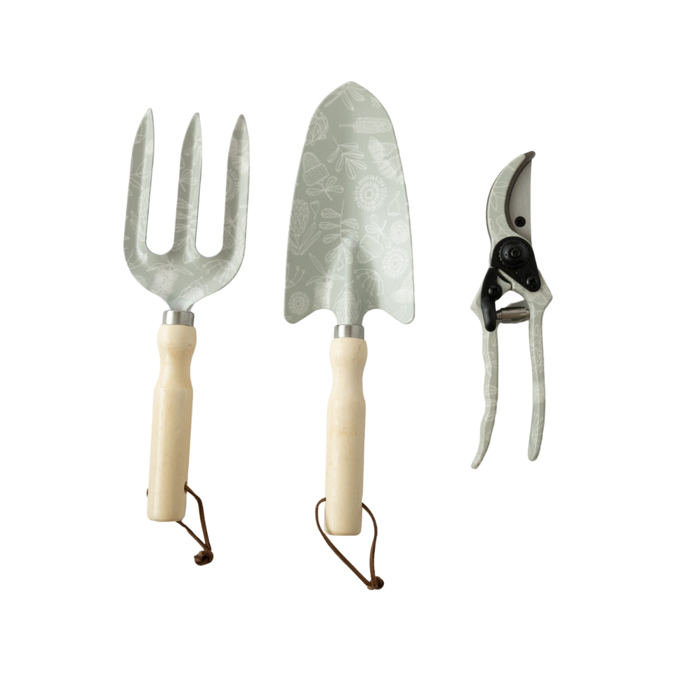 Blossoms Series Garden Tool Set 3pc - NATIVE